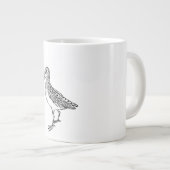 一族のマグを狙撃して下さい ジャンボコーヒーマグカップ (正面右)