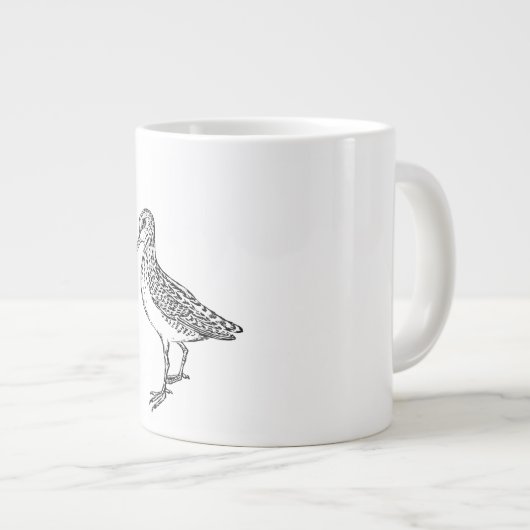 一族のマグを狙撃して下さい ジャンボコーヒーマグカップ (正面右)