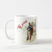 一族のロスのスタイル2のスコットランド人のコップ コーヒーマグカップ (左)