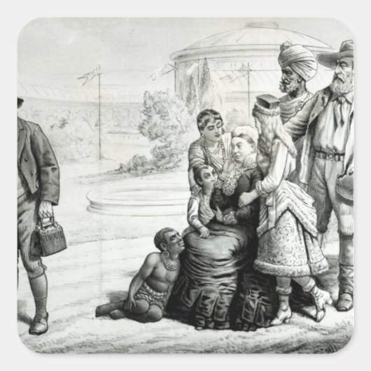 一族の身代 スクエアシール (正面)