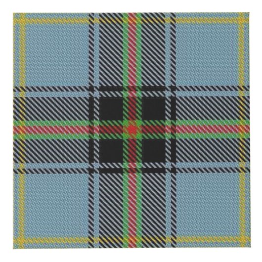 一族の鐘のタータンチェックの家の天恵 フォトキューブ (右)