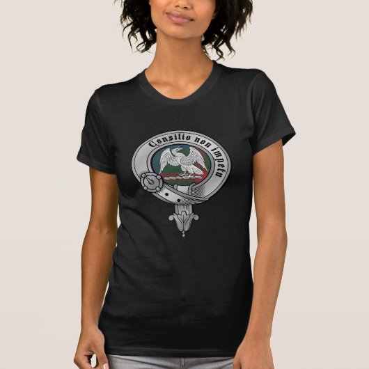 一族のAgnewの女性のワイシャツ Tシャツ (正面)