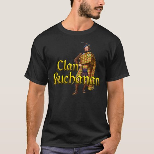 一族のBuchananの高地のゲーム Tシャツ (正面)