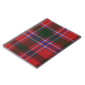 一族のDalzellのタータンチェック ノートブック (左側)