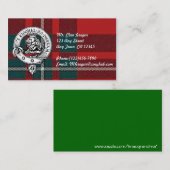 一族のGregorの名刺はあなたのinforにカスタマイズ 名刺 (正面/裏面)