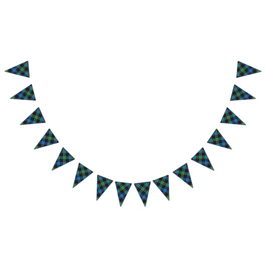 一族のGuthrieのスコットランドのタータンチェック バンティングフラッグ (全)