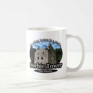 一族のHannay Sorbieタワーの城スコットランド コーヒーマグカップ
