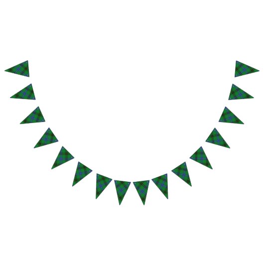 一族のHendersonのスコットランドのタータンチェック バンティングフラッグ (全)