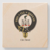 一族のKincaidの砂岩コースター ストーンコースター (正面)