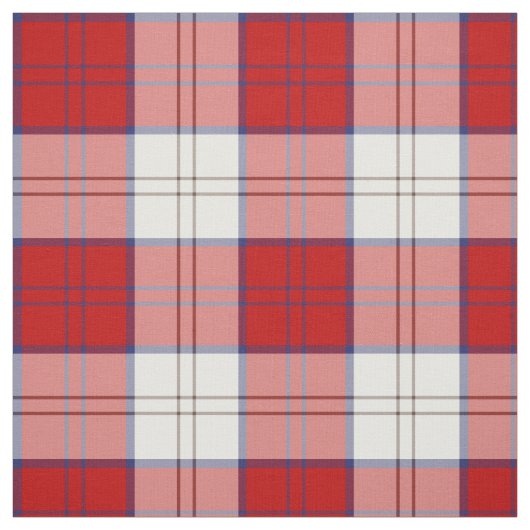 一族のLennoxの服のタータンチェックの赤と白の格子縞 ファブリック (見本)