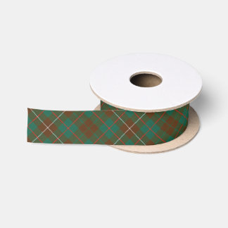 一族のMacKinnonのクラシックな狩りのタータンチェック サテンリボン