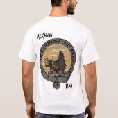 一族のMackinnonのワイシャツ1 Tシャツ (裏面)
