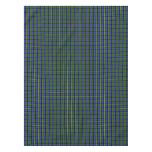 一族のMacLarenのタータンチェック テーブルクロス (正面)