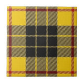 一族のMacLeodのスコットランドの表現のタータンチェック タイル (正面)