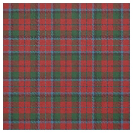 一族のMacNachtan McNaughtonのタータンチェック格子縞の生地 ファブリック (見本)