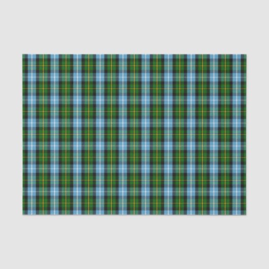 一族のMacNeilのタータンチェック 薄葉紙 (正面)