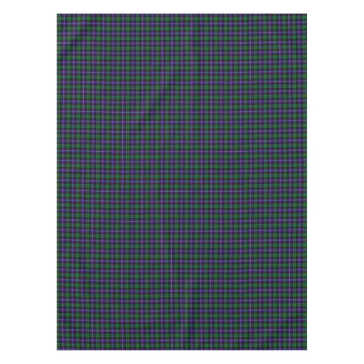 一族のMitchellのタータンチェック テーブルクロス (正面)