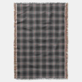 一族のMoffatのスコットランドのタータンチェック スローブランケット (正面縦)