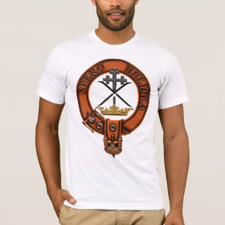 一族のmoffatの家紋およびTarge Tシャツ