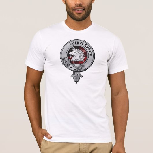 一族のRamsayの男性ワイシャツ Tシャツ (正面)