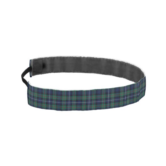 一族のRobertsonのタータンチェック格子縞のヘッドバンド アスレチックヘッドバンド (左)