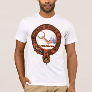 一族のSkene家紋およびTarge Tシャツ
