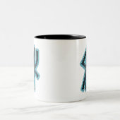 一族のSverkerの縛りのRuneのマグ ツートーンマグカップ (中央)