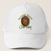 一族はスコットランドの王朝の帽子を干し草にします キャップ (正面)