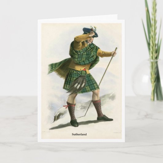 一族サザランド カード (正面)