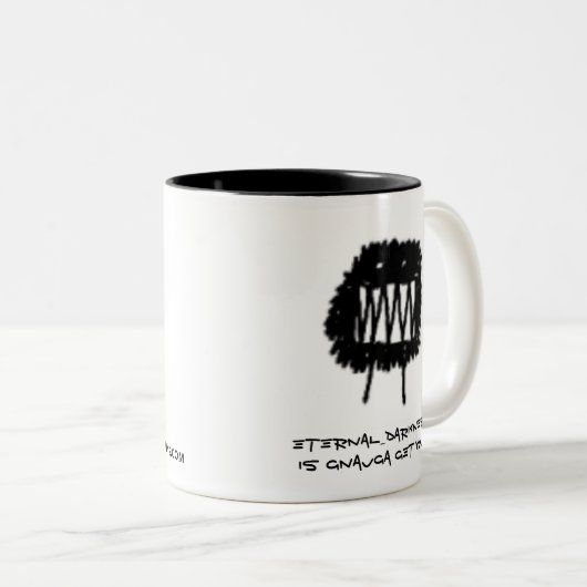 -一族- Eternal_Darknessをひどく嫌うことの王国 ツートーンマグカップ (正面右)