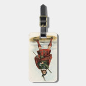 一族MacLean ラゲッジタグ (正面縦)