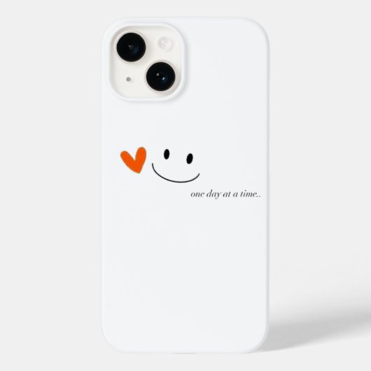 一日ずつを大切に Case-Mate iPhoneケース (裏面)