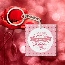 一日だけでなく毎日あなたを愛し魅力的る キーホルダー