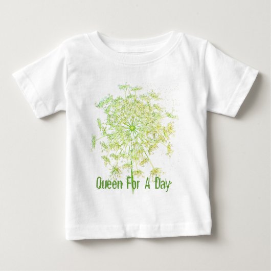 一日だけの女王 ベビーTシャツ (正面)