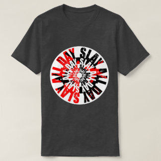 一日にわたりスラッシャー Tシャツ