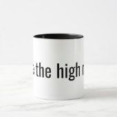 一日のインスピレーション引用文 マグカップ (中央)