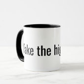 一日のインスピレーション引用文 マグカップ (正面左)