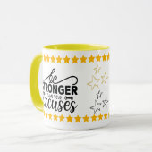 一日のエンパワーメント:やる気を起こさせるマグギフト マグカップ (正面左)