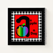 一日のリンゴ ノートブック (裏面)