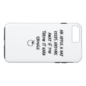 一日のリンゴ Case-Mate iPhoneケース (裏面(横))