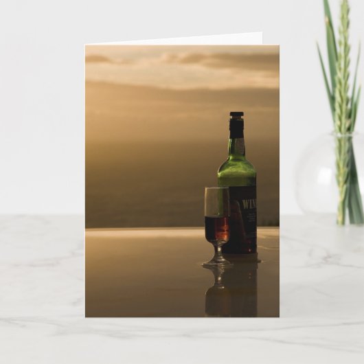 一日の終わりに カード (正面)