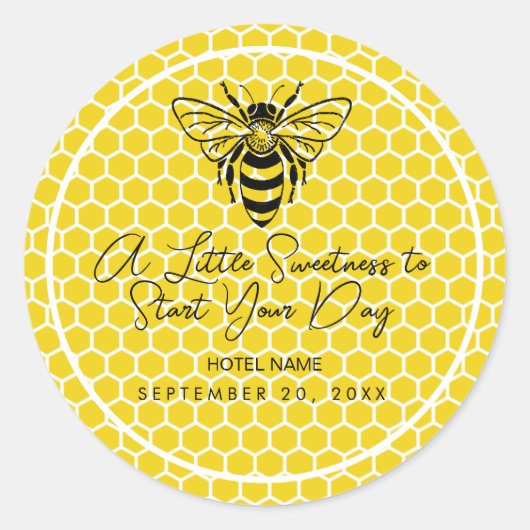 一日をスタートさせる甘さ | 朝食 ラウンドシール (正面)