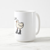 一日を制覇せよ コーヒーマグカップ (正面右)