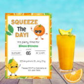 一日を締め出せ!-おもしろいをテーマにしたパーティー 招待状