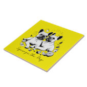 一日を締め切る タイル (側面)