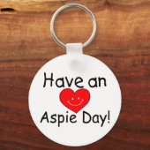 一日を過ごす(ハート) キーホルダー (正面)