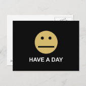 「一日を過ごす」中立ポストカード ポストカード (正面/裏面)