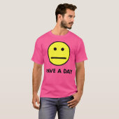 一日を過ごす Tシャツ (正面フル)