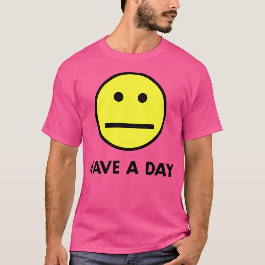 一日を過ごす Tシャツ (正面)