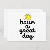 一日を過素晴らしごす ポストカード (正面/裏面)